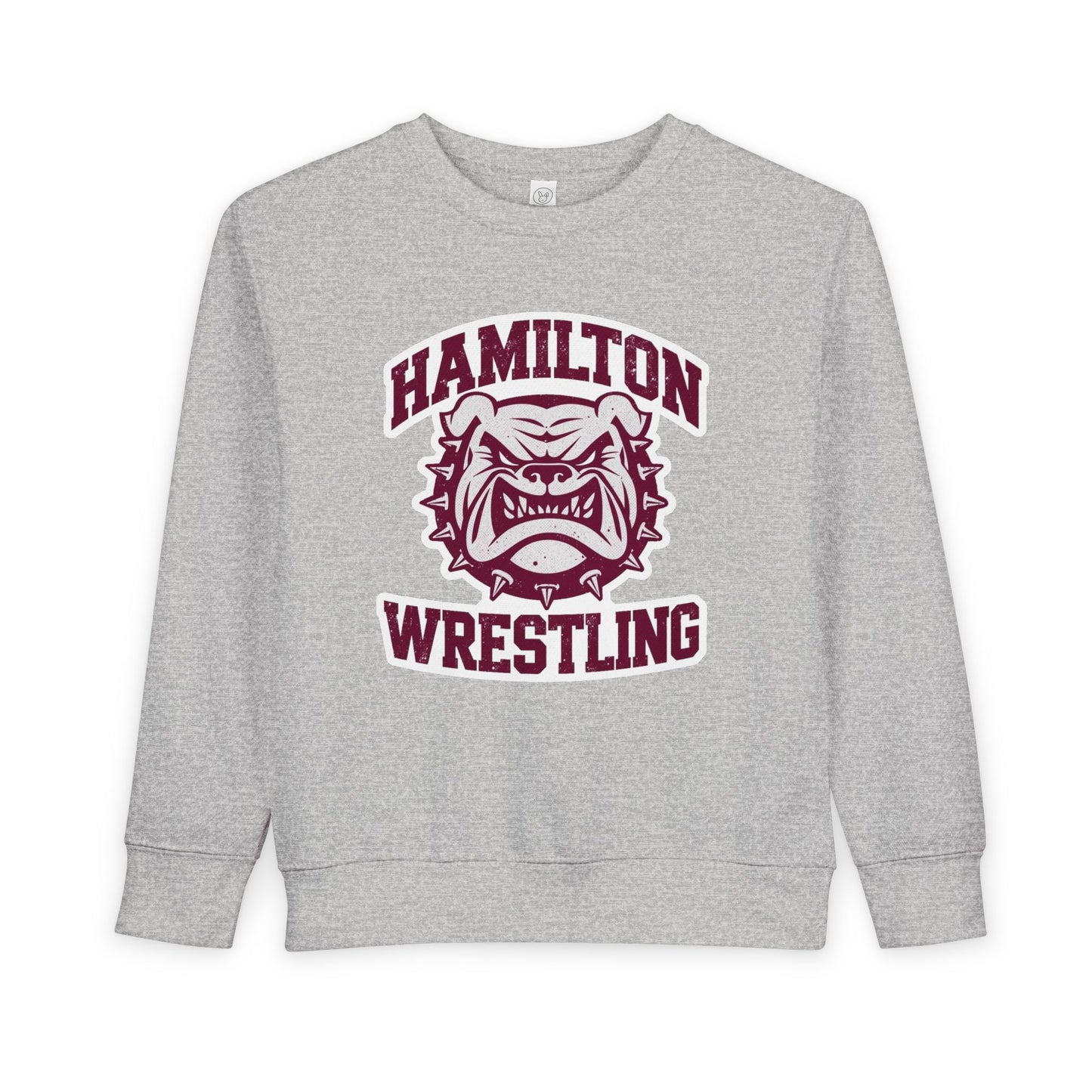 Toddler Crewneck Sweatshirt \ Hamilton Aggies Wrestling \ HAW2
