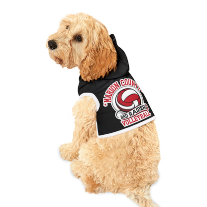 Pet Hoodie \ Marion County Red Raiders Volleyball \ MCV1