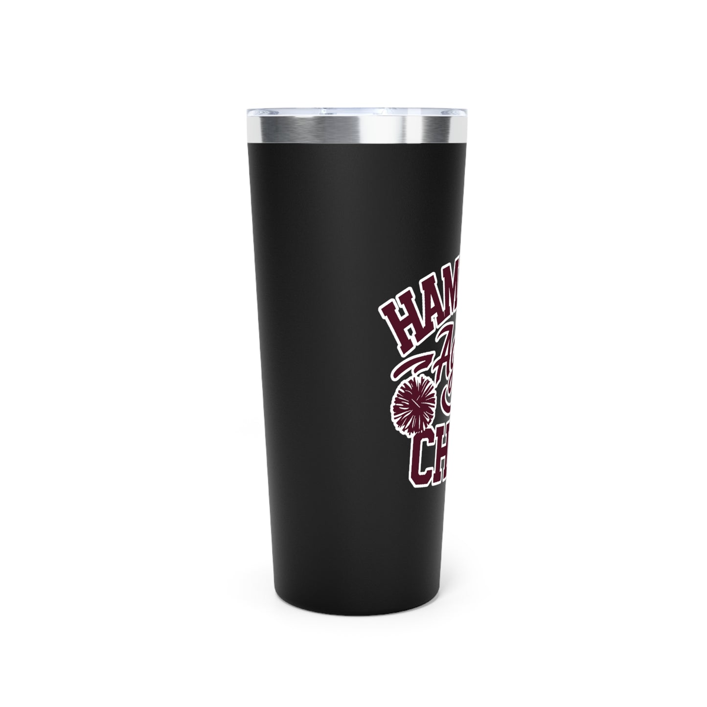 22oz Copper Insulated Tumbler \ Hamilton Aggies Cheer \ HAC2