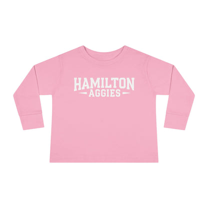 Toddler Long Sleeve Tee \ Hamilton Aggies \ HA3