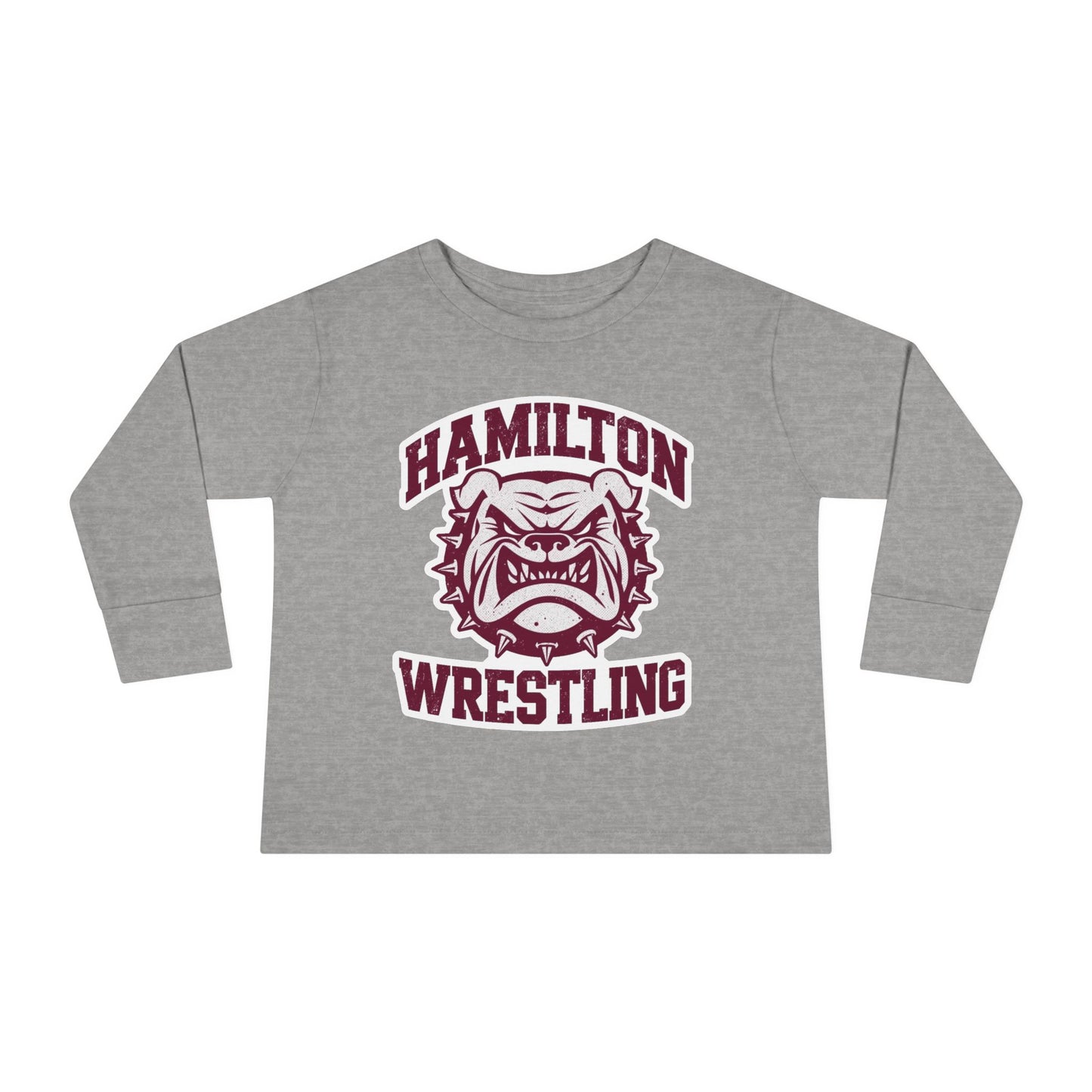 Toddler Long Sleeve Tee \ Hamilton Aggies Wrestling \ HAW2