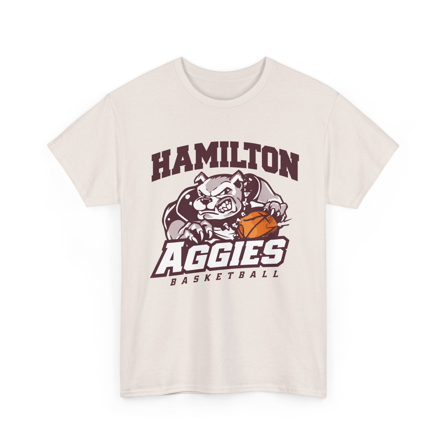 Adult Tee \ Hamilton Aggies Basketball \ HABB1