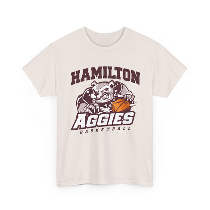 Adult Tee \ Hamilton Aggies Basketball \ HABB1