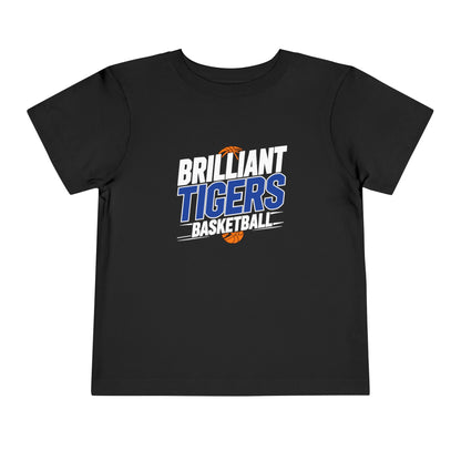 Toddler Tee \ Brilliant Tigers Basketball \ BTBK1
