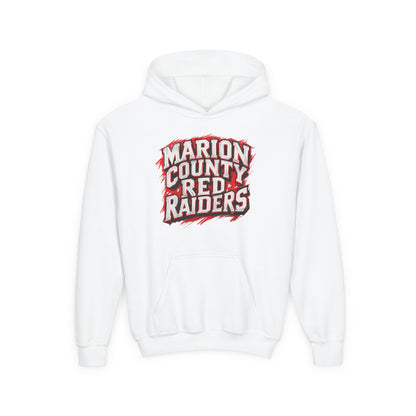 Youth Hoodie Sweatshirt \ Marion County Red Raiders \ MC1