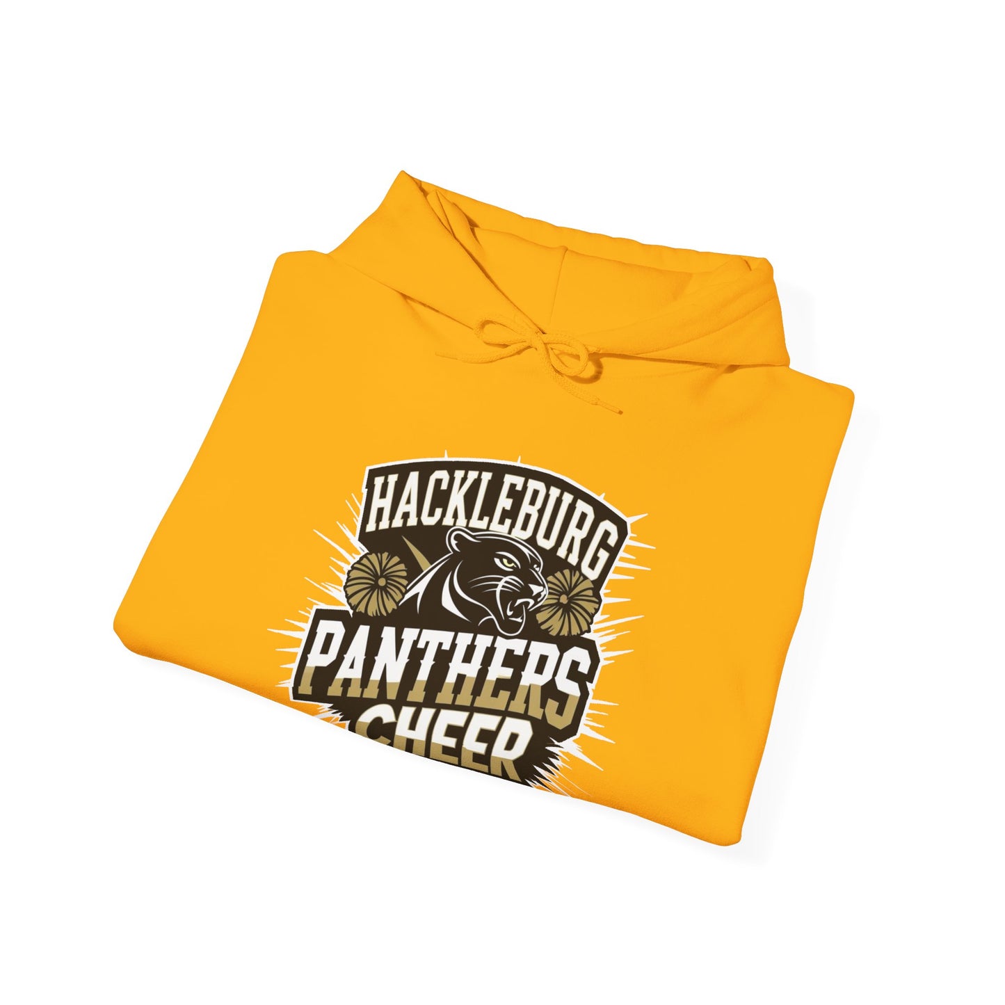 Adult Hoodie Sweatshirt \ Hackleburg Panthers Cheer \ HPC1