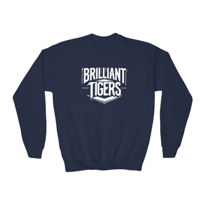 Youth Crewneck Sweatshirt \ Brilliant Tigers \ BT2