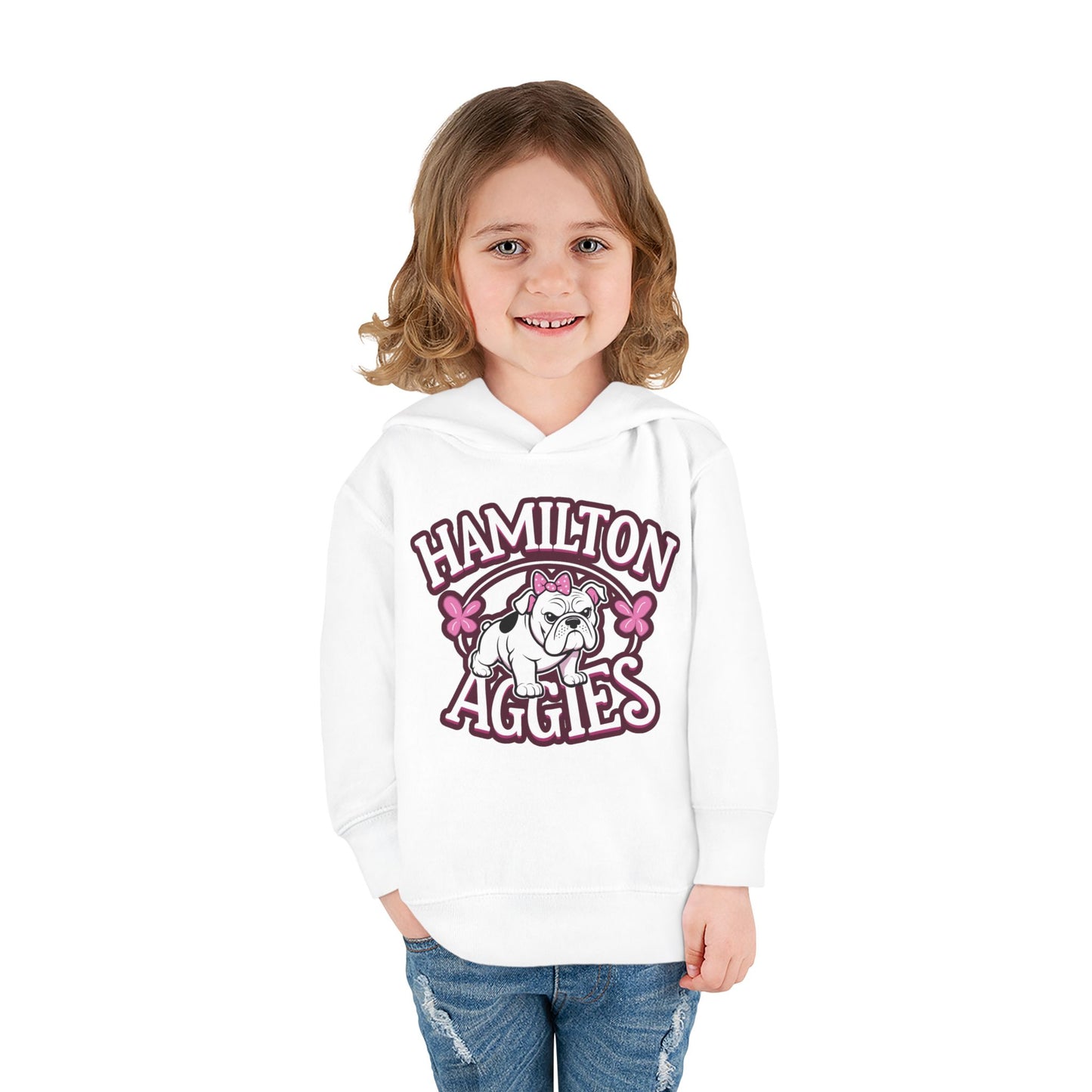 Toddler Hoodie Sweatshirt \ Hamilton Aggies \ HAG4