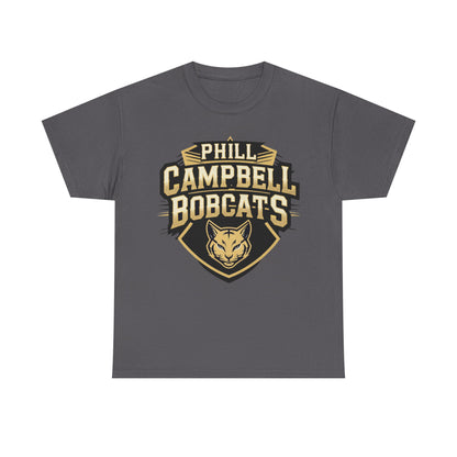 Adult Tee \ Phill Campbell Bobcats \ PCB1