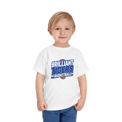 Toddler Tee \ Brilliant Tigers Basketball \ BTBK1