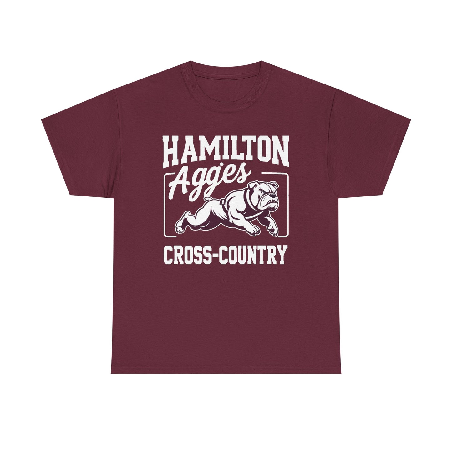 Adult Tee \ Hamilton Aggies Cross-Country \ HCC2