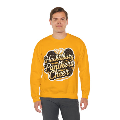 Adult Crewneck Sweatshirt \ Hackleburg Panthers Cheer \ HPC2