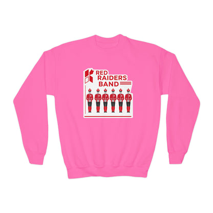 Youth Crewneck Sweatshirt \ Marion County Red Raiders Band \ MCB1