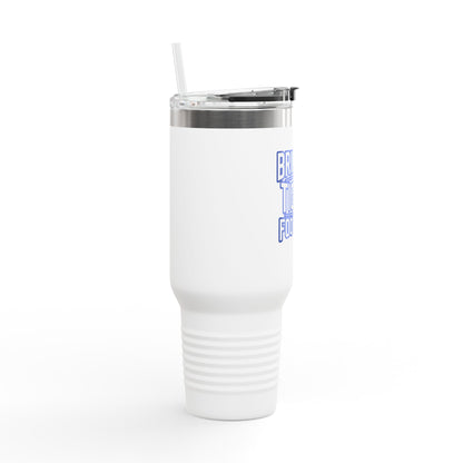 40oz Insulated Tumbler \ Brilliant Tigers Football \ BTF1