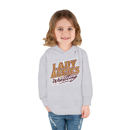 Toddler Hoodie Sweatshirt \ Hamilton Aggies Wrestling \ HAWG3