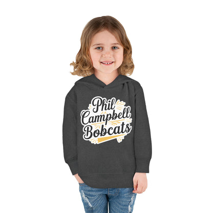Toddler Hoodie Sweatshirt \ Phil Campbell Bobcats \ PCBG2