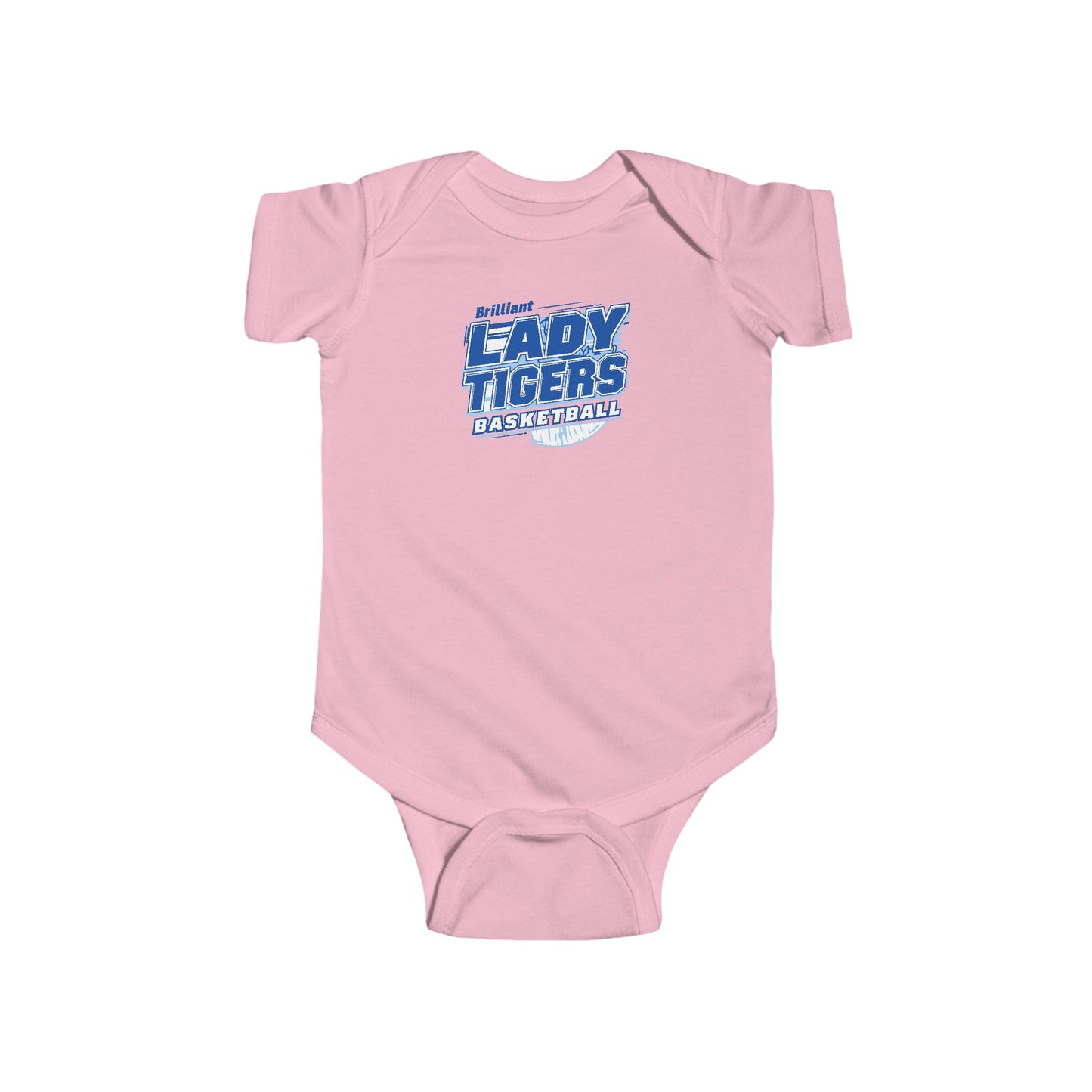 Short Sleeve Baby Bodysuit \ Brilliant Tigers Basketball \ BTBKG2