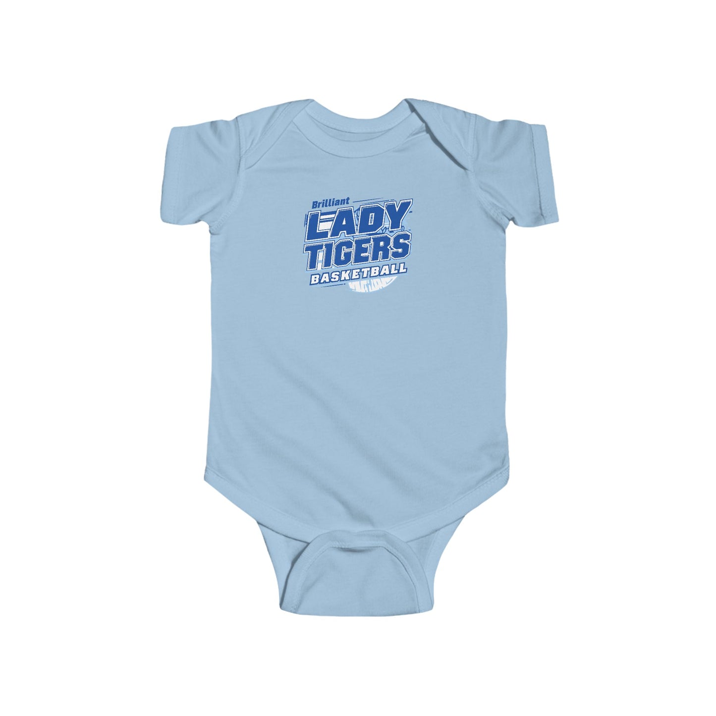 Short Sleeve Baby Bodysuit \ Brilliant Tigers Basketball \ BTBKG2