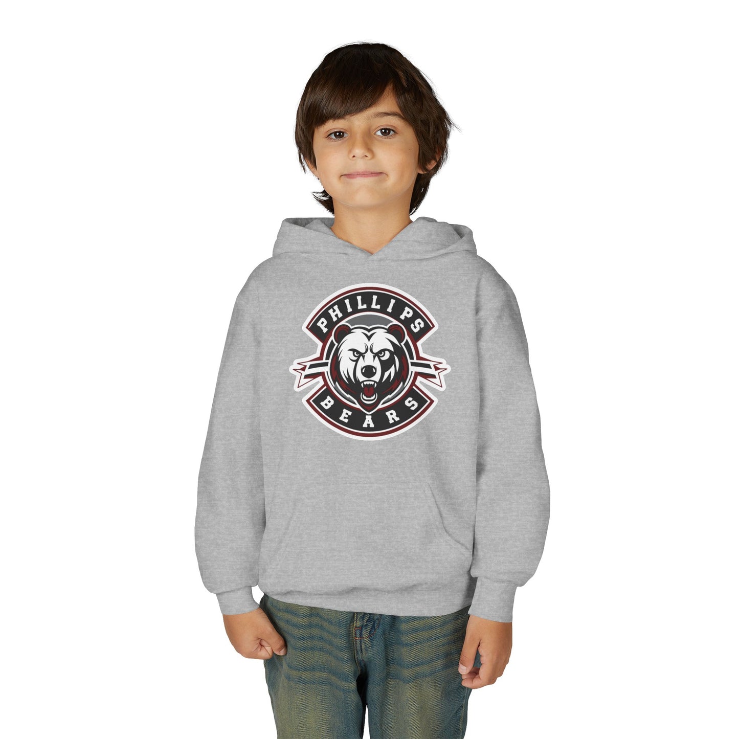 Youth Hoodie Sweatshirt \ Phillips Bears \ PB1