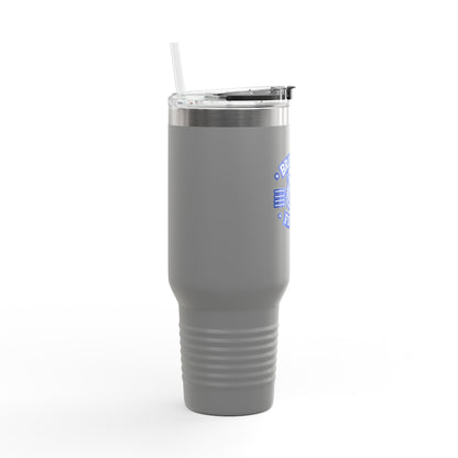 40oz  Insulated Tumbler \ Brilliant Tigers Football \ BTF2
