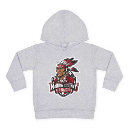 Toddler Hoodie Sweatshirt \ Marion County Red Raiders \ MC2