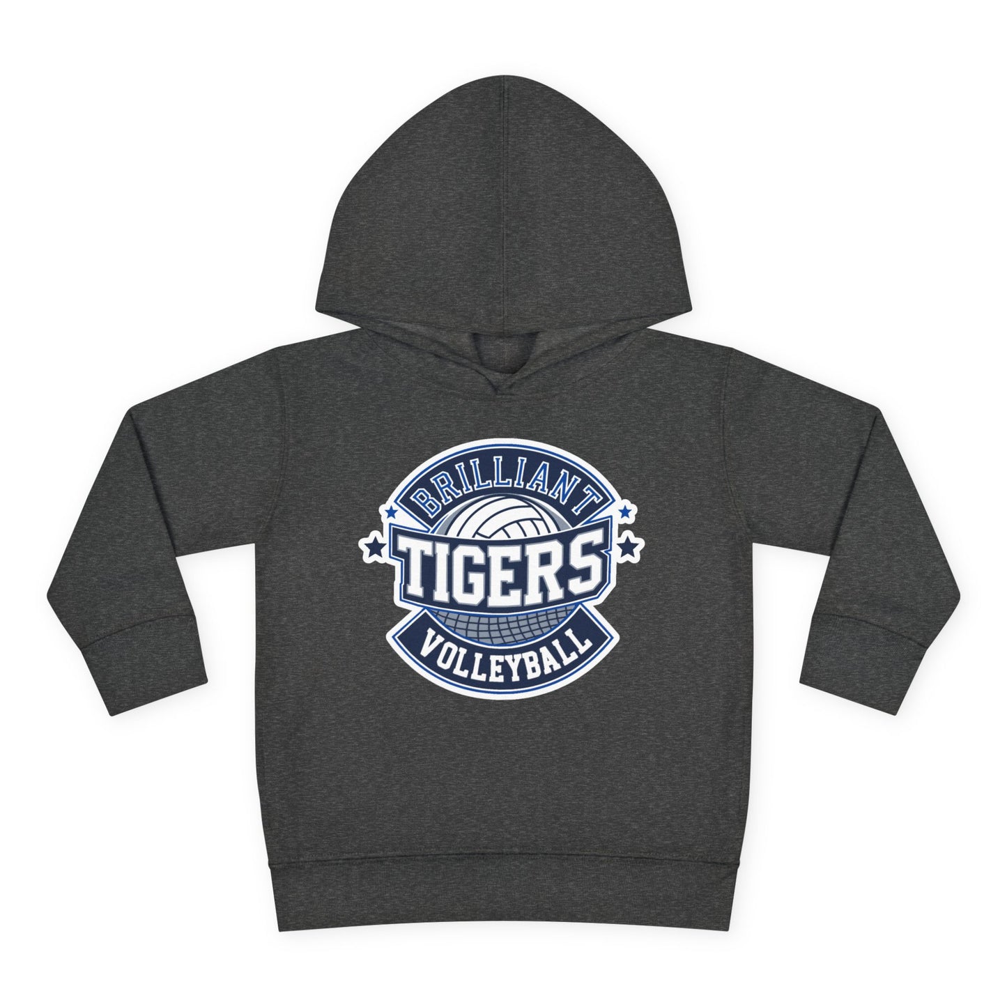 Toddler Hoodie Sweatshirt \ Brilliant Tigers Volleyball \ BTV1