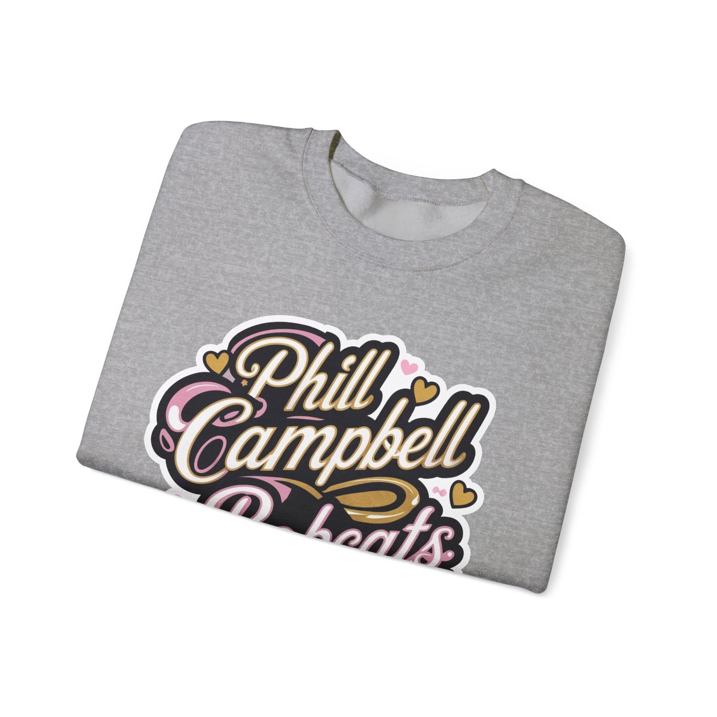 Adult Crewneck Sweatshirt \ Phill Campbell Bobcats \ PCBG1