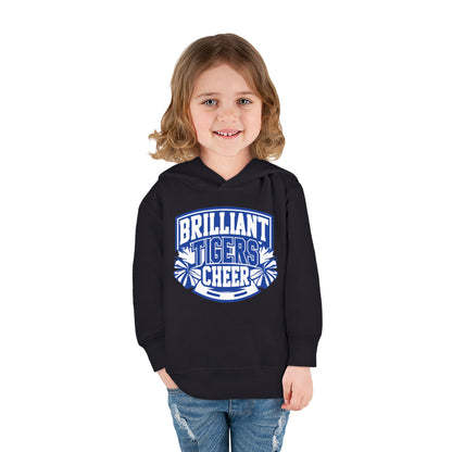 Toddler Hoodie Sweatshirt \ Brilliant Tigers Cheer \ BTC1