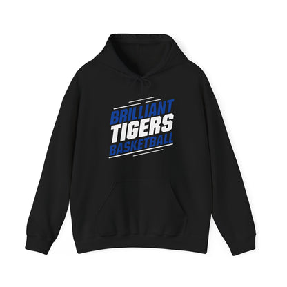 Adult Hoodie Sweatshirt \ Brilliant Tigers Basketball \ BTBK2