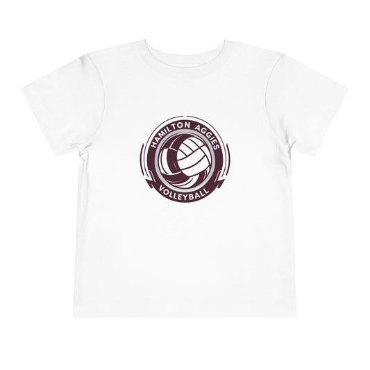 Toddler Tee \ Hamilton Aggies Volleyball \ HAV1