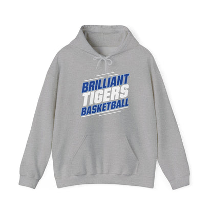 Adult Hoodie Sweatshirt \ Brilliant Tigers Basketball \ BTBK2