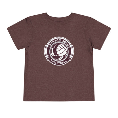 Toddler Tee \ Hamilton Aggies Volleyball \ HAV1