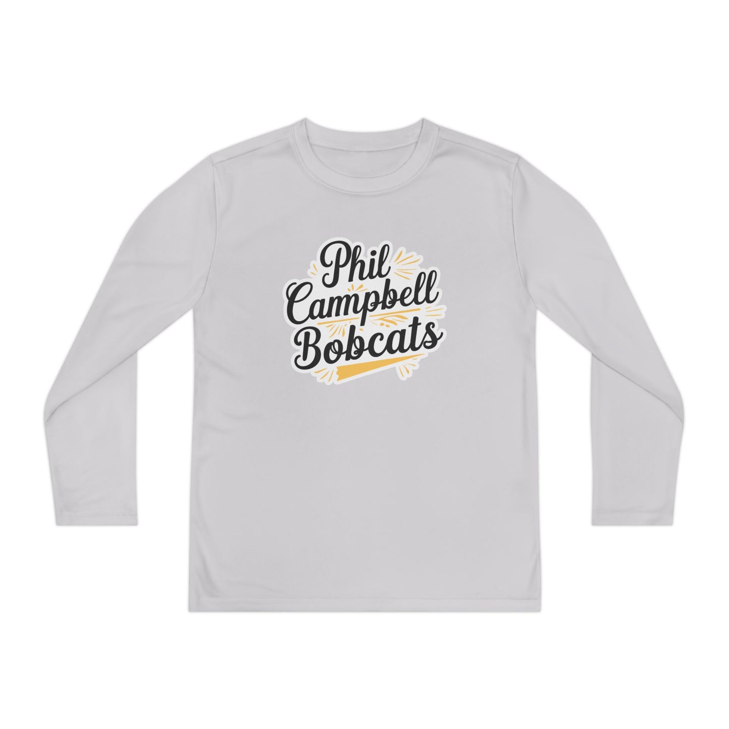Youth Long Sleeve Tee \ Phil Campbell Bobcats \ PCBG2
