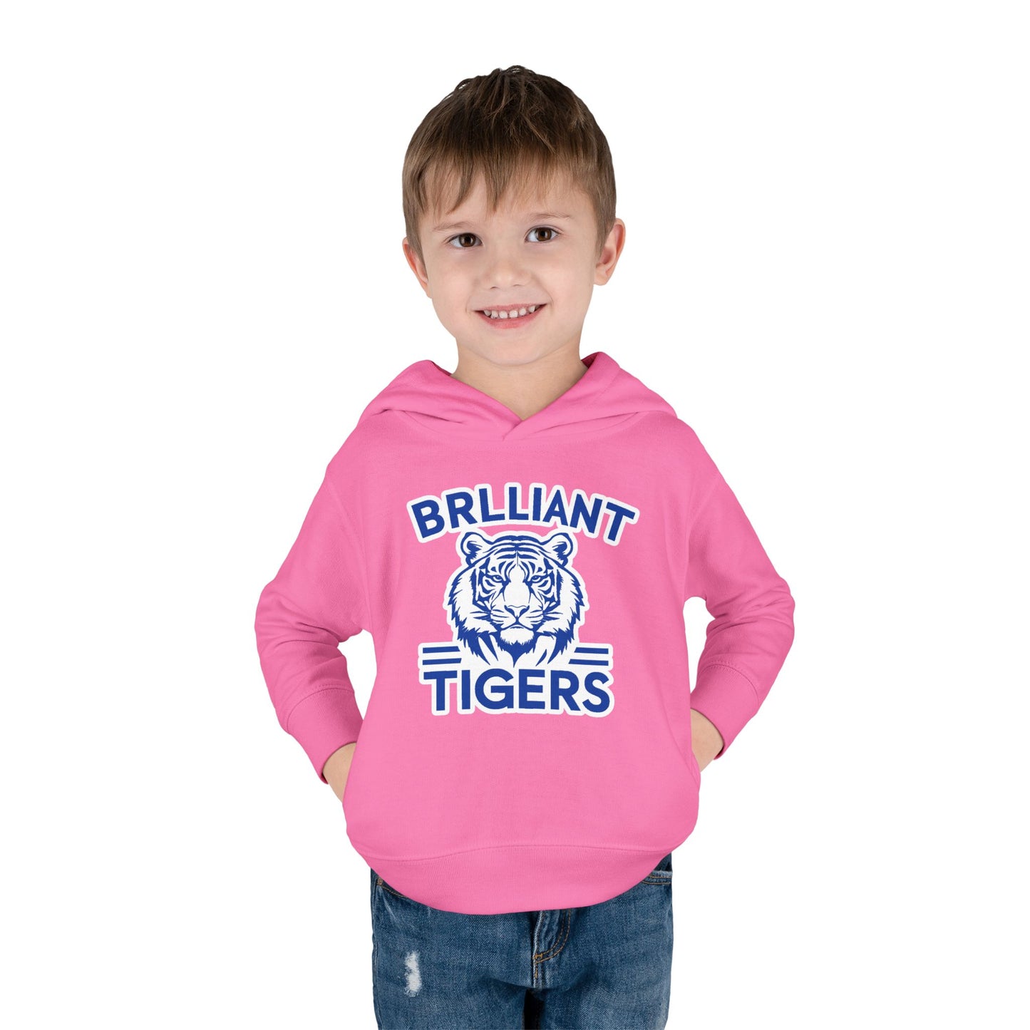 Toddler Hoodie Sweatshirt \ Brilliant Tigers \ BT1