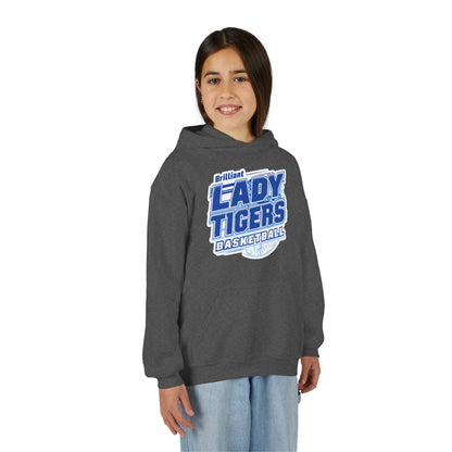 Youth Hoodie Sweatshirt \ Brilliant Tigers Basketball \ BTBKG2