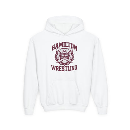 Youth Hoodie Sweatshirt \ Hamilton Aggies Wrestling \ HAW2