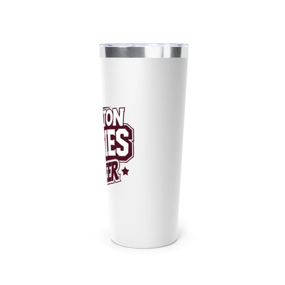 22oz Cooper Insulated Tumbler \ Hamilton Aggies Cheer \ HAC1