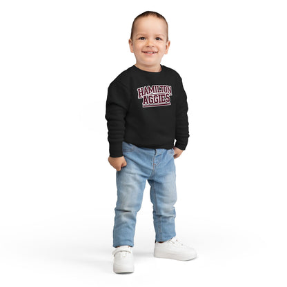 Toddler Crewneck Sweatshirt \ Hamilton Aggies \ HA2