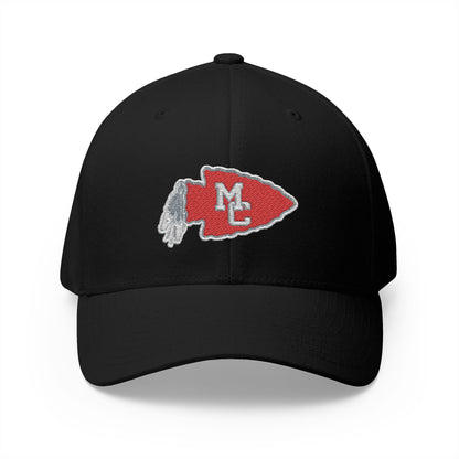 Closed-Back Structured Cap \ Marion County Red Raiders \ MCCBCD1