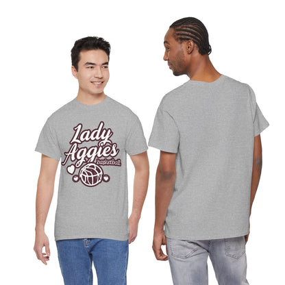 Adult Tee \ Hamilton Aggies Basketball \ HABKG2