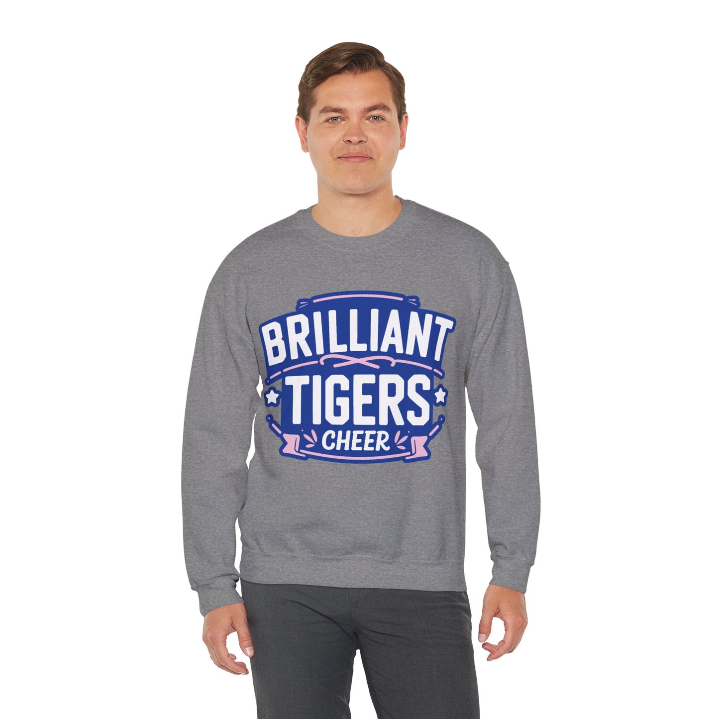 Adult Crewneck Sweatshirt \ Brilliant Tigers Cheer \ BTC2