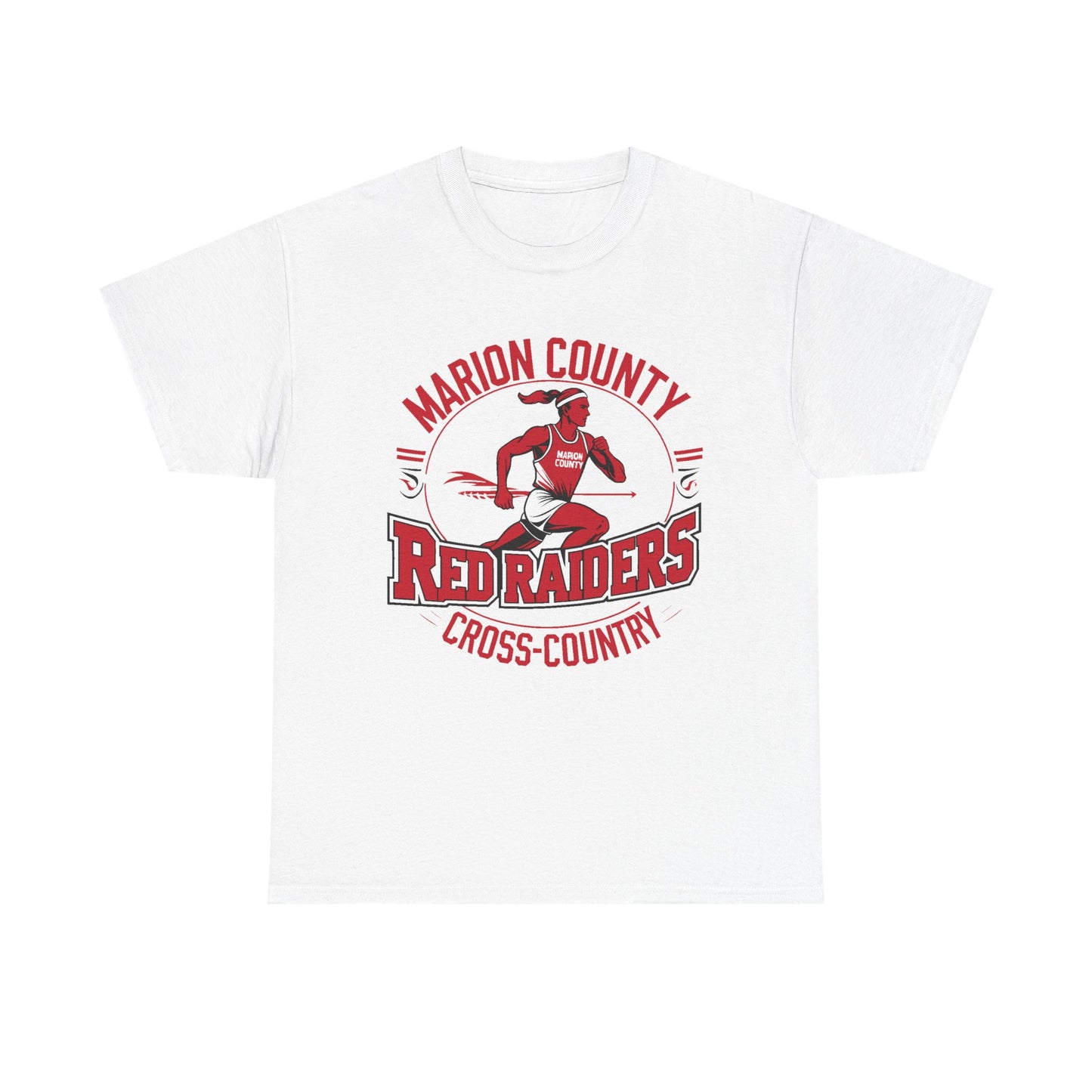 Adult Tee \ Marion County Red Raiders Cross-Country \ MCCC2