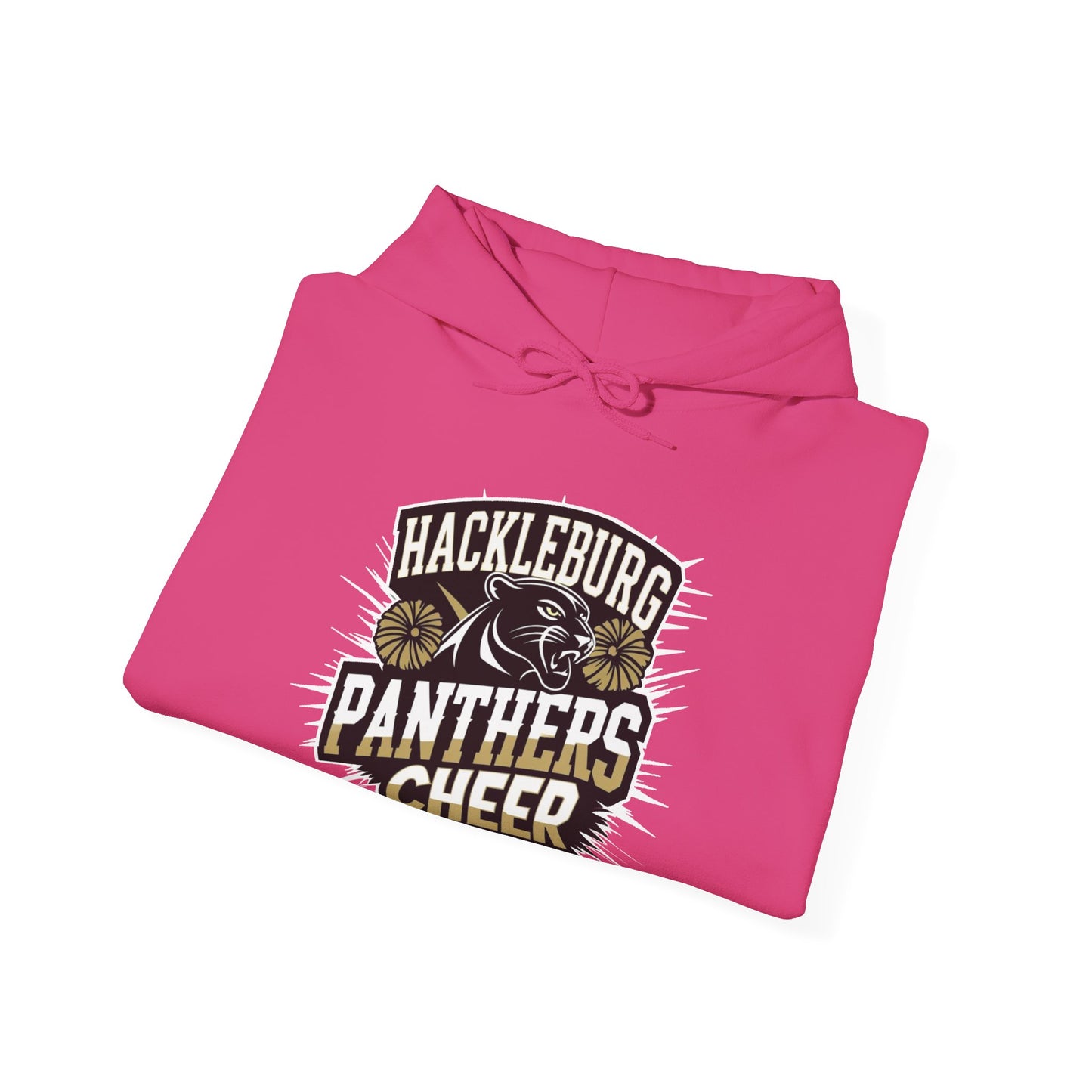 Adult Hoodie Sweatshirt \ Hackleburg Panthers Cheer \ HPC1