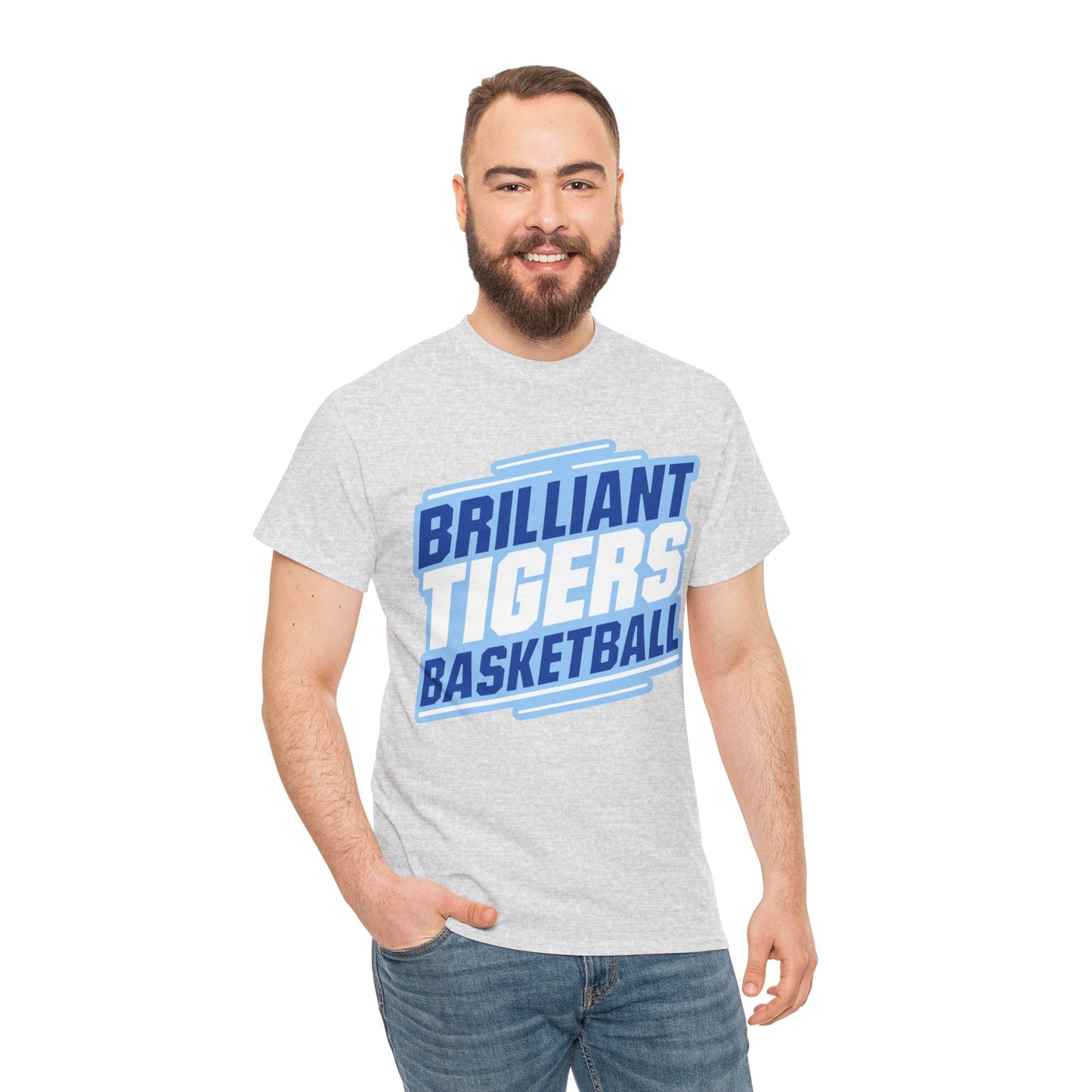 Adult Tee \ Brilliant Tigers Basketball \ BTBK2