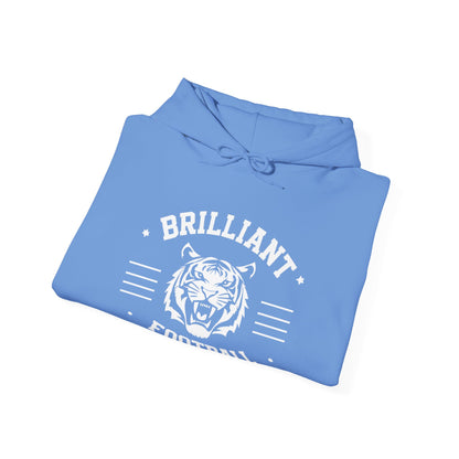 Adult Hoodie Sweatshirt \ Brilliant Tigers Football \ BTF2