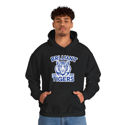 Adult Hoodie Sweatshirt \ Brilliant Tigers \ BT1
