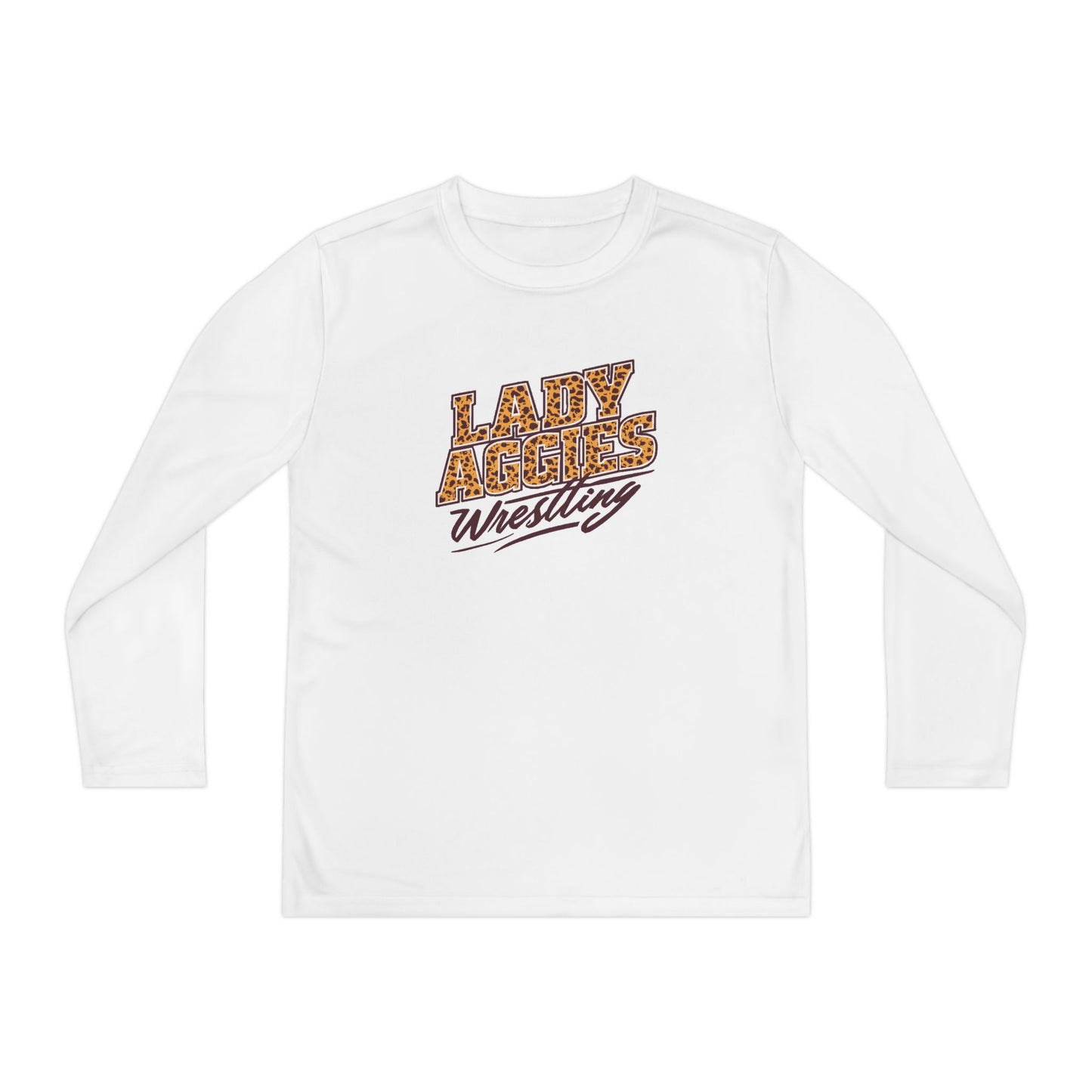 Youth Long Sleeve Tee \ Hamilton Aggies Wrestling \ HAWG3