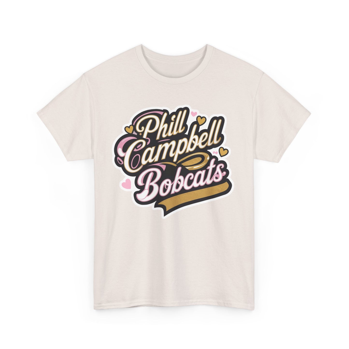 Adult Tee \ Phill Campbell Bobcats \ PCBG1