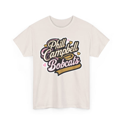 Adult Tee \ Phill Campbell Bobcats \ PCBG1