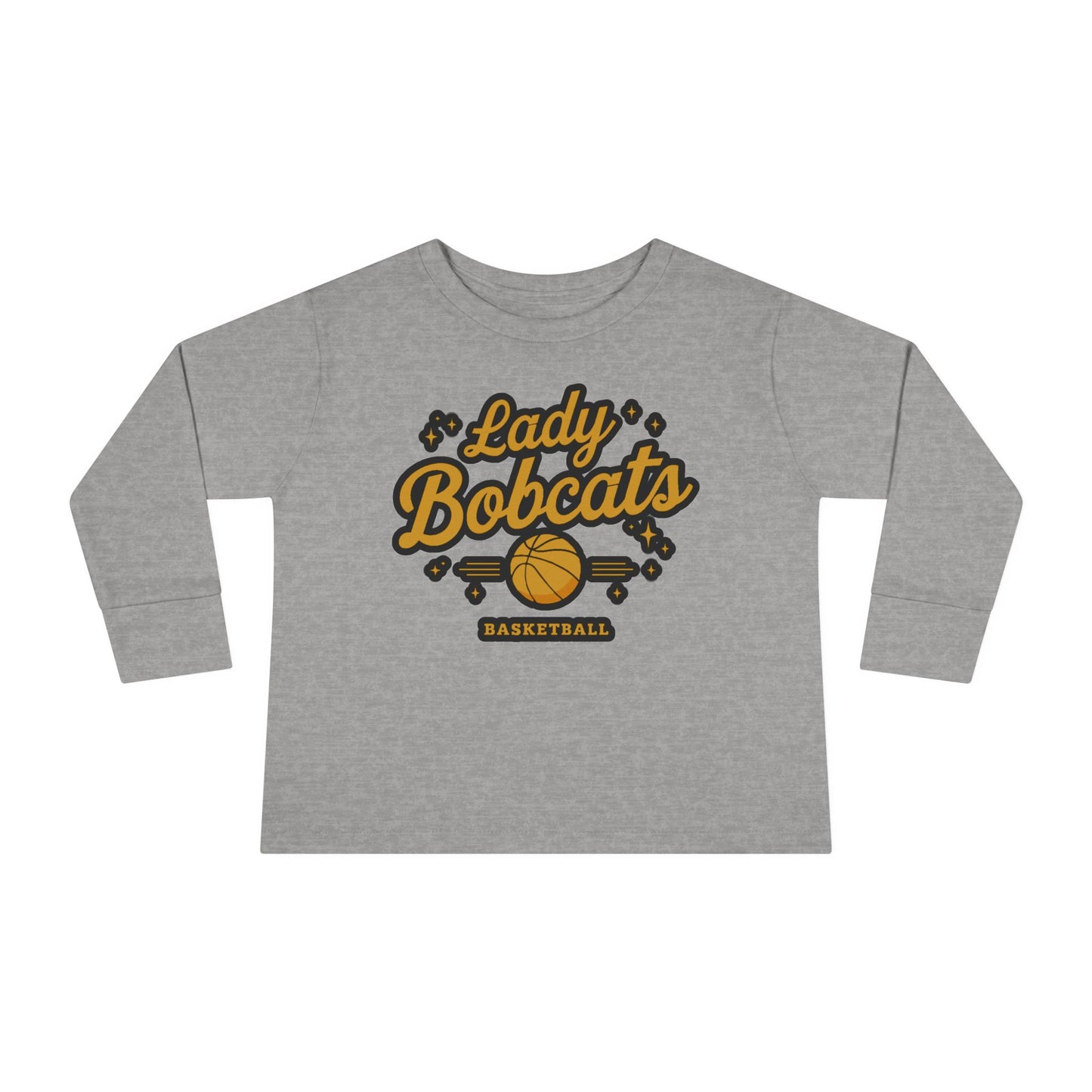 Toddler Long Sleeve Tee \ Phil Campbell Bobcats Basketball \ PCBBKG2